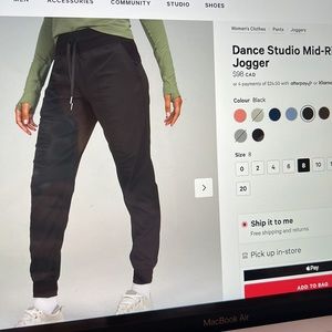 Dance Studio Mid rise Jogger